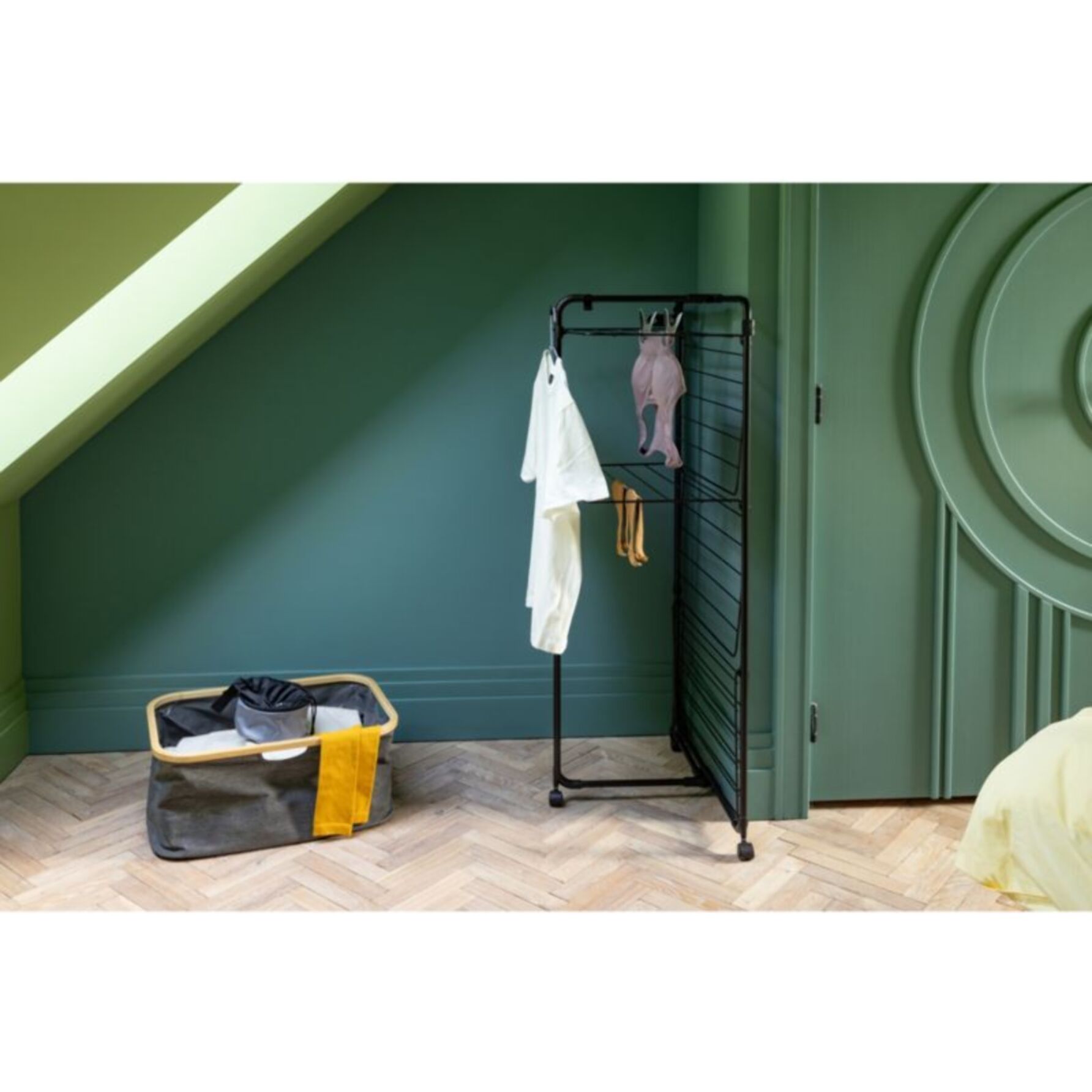 Etendoir à linge BRABANTIA Tour Hang on 23M Noir