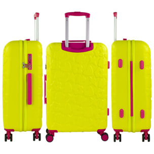 Juego De Maletas Pc Agatha Ruiz De La Prada Iconic Pistacho