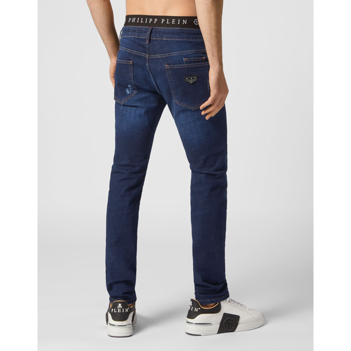 PHILIPP PLEIN Vaqueros de corte recto