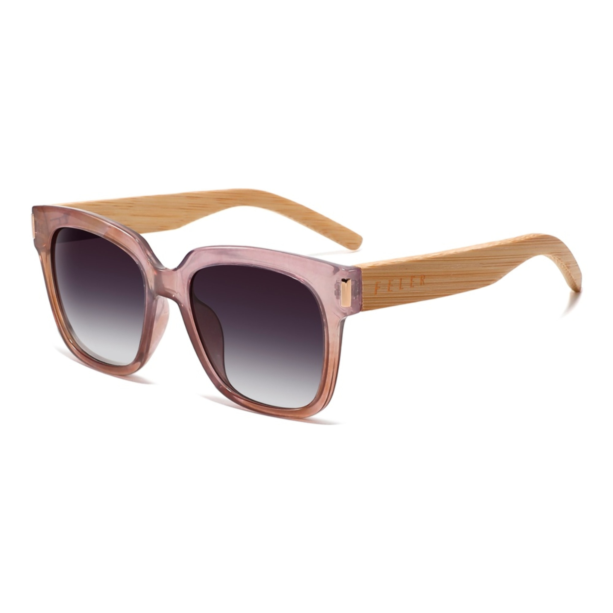 Gafas de Sol Feler 1073-11 Polarizadas de Madera Mujer 53 mm