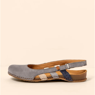 Sandalias N5817 NOBUCK LAVADO MULTI DENIM /PANGLAO color Multi denim
