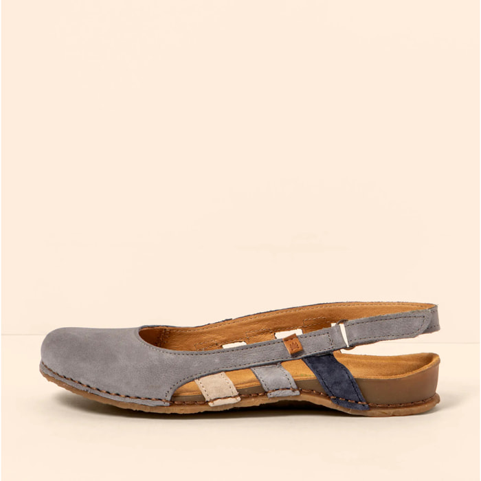 Sandalias N5817 NOBUCK LAVADO MULTI DENIM /PANGLAO color Multi denim
