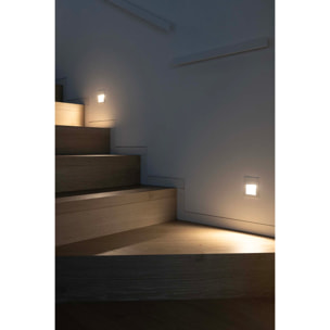 PLAS SQ Lampada incasso bianca