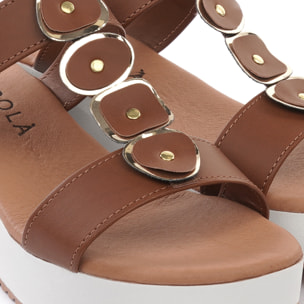 SANDALO ZEPPA SHAPES CUOIO