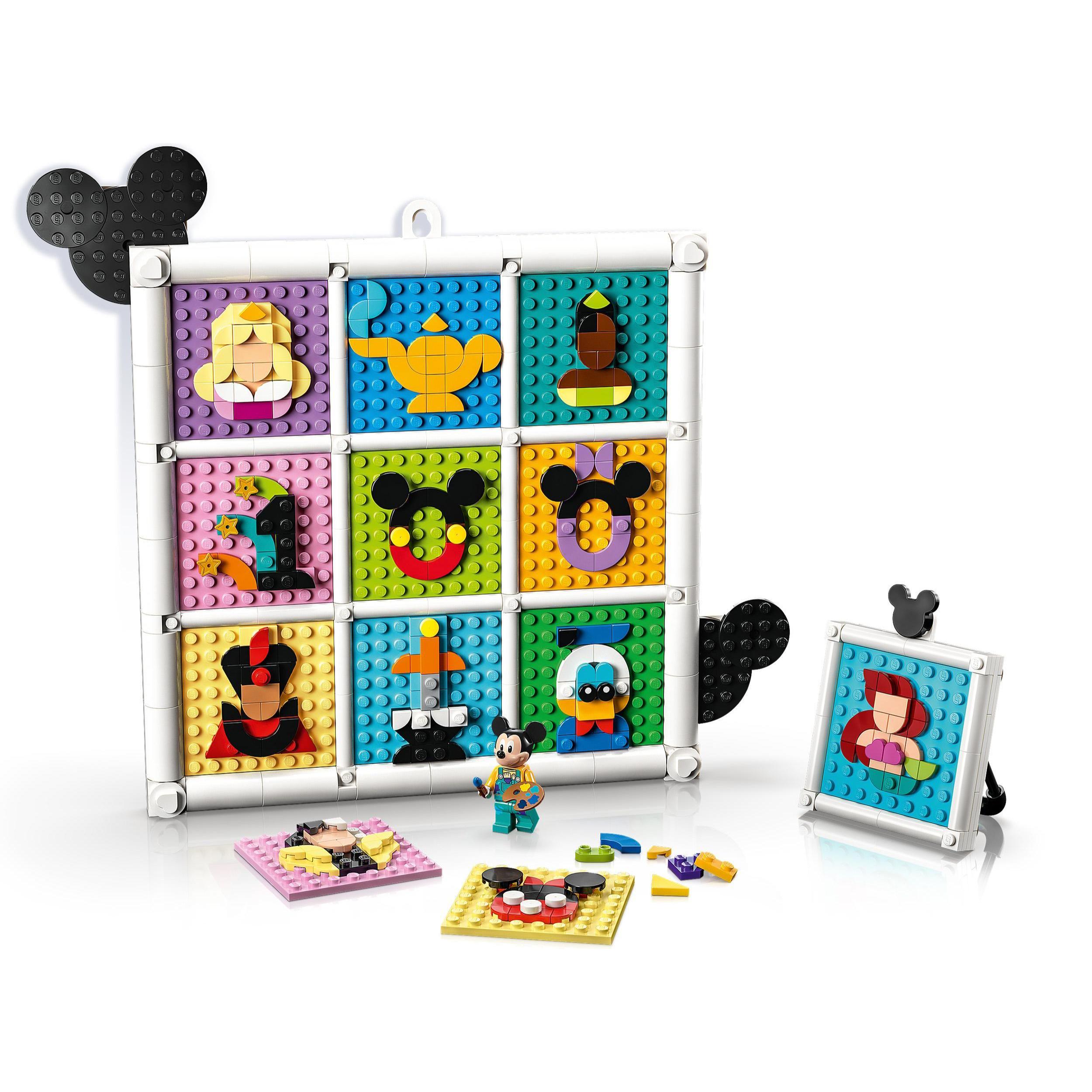 LEGO DISNEY CLASSIC 43221 - 100 ANNI DI ICONE DISNEY