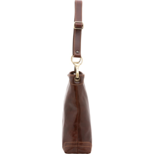 Borsa a spalla  da donna In Vera pelle Made in Italy 32x32x11 cm
