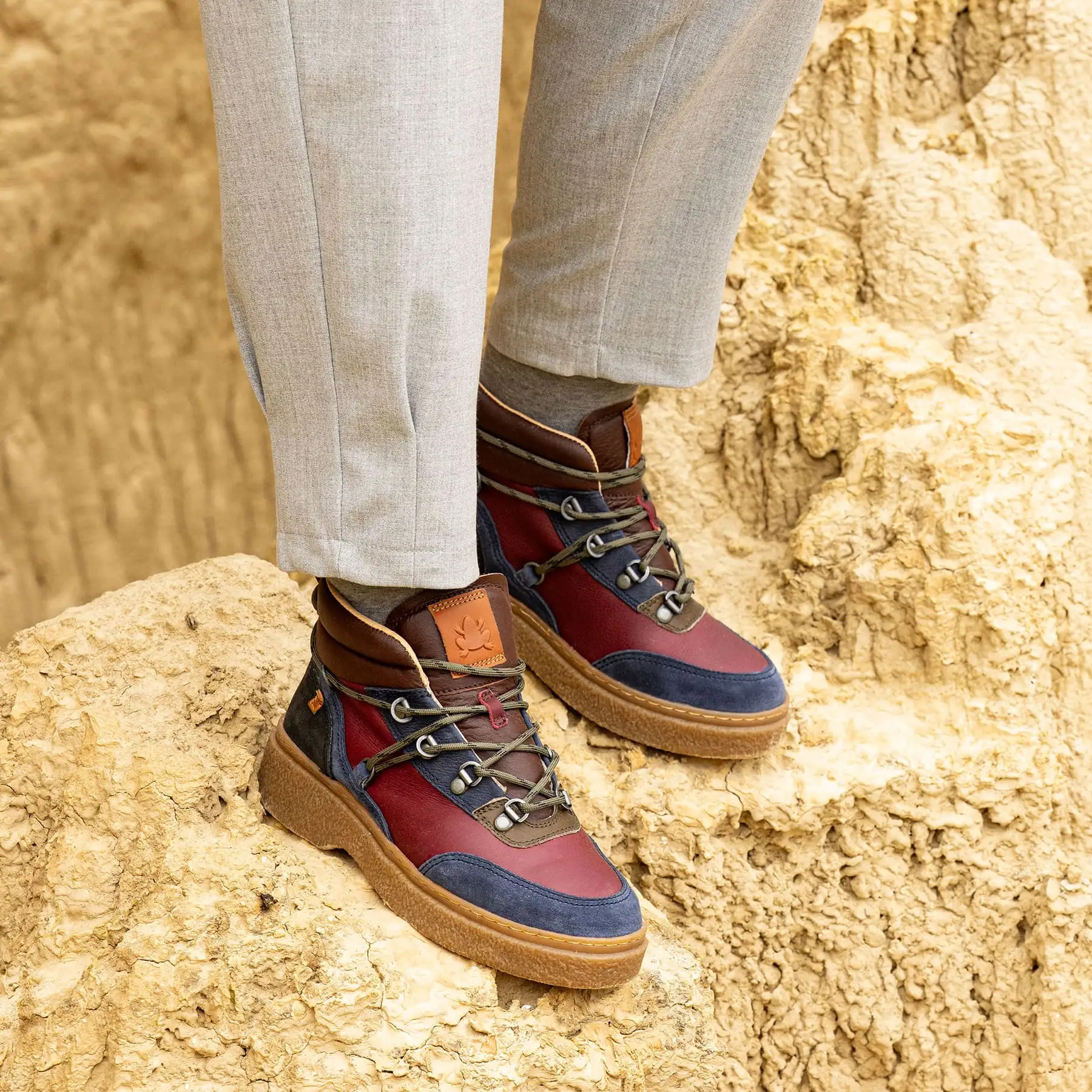 Botines N5905 MULTI LEATHER MULTI OCEAN / ARPEA color Multi ocean