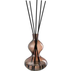 J-Line Bâtonnets parfumés Li-Ly Land - verre - brun - large