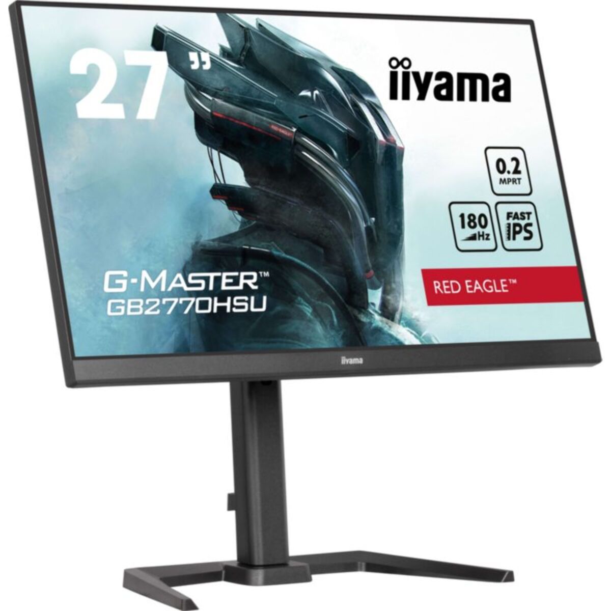 Ecran PC Gamer IIYAMA G-Master GB2770HSU-B6 27'' Fats IPS