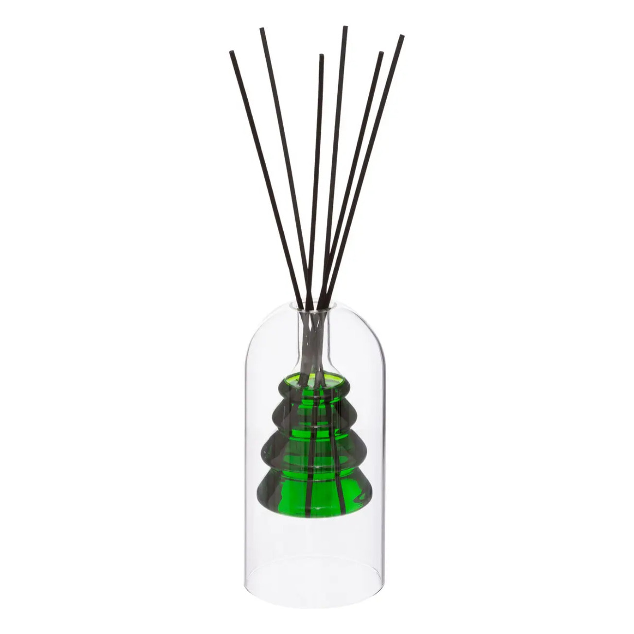 Diffuseur de parfum sapin Elan 150ml verre sapin vert