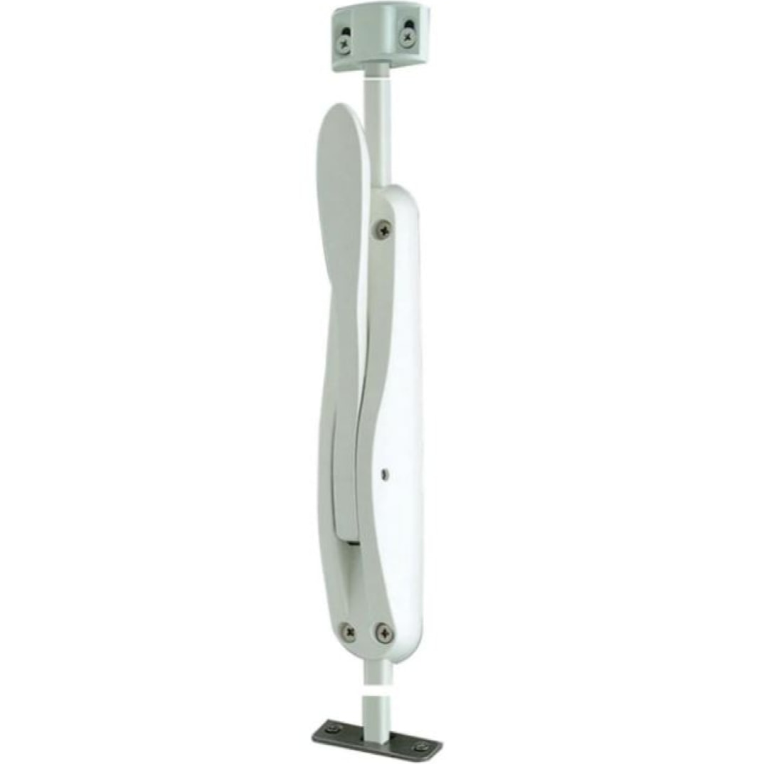 Crémone pompier Deesse LA CROISEE DS applique à levier blanc RAL 9016 B3 - DS6887-785