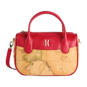 Alviero Martini 1a Classe Borsa a Mano Bauletto Donna Geo - Rosso