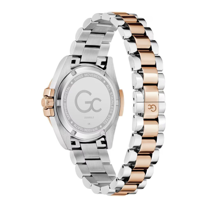 Reloj Gc Z53005L3 Mujer Analogico Cuarzo con Correa de Acero inoxidable
