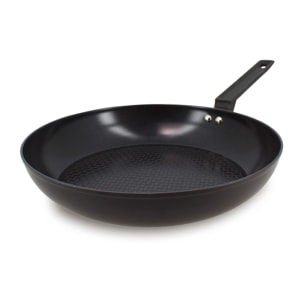 Poêle antiadhésive en aluminium noir 30cm - tous feux FIRST