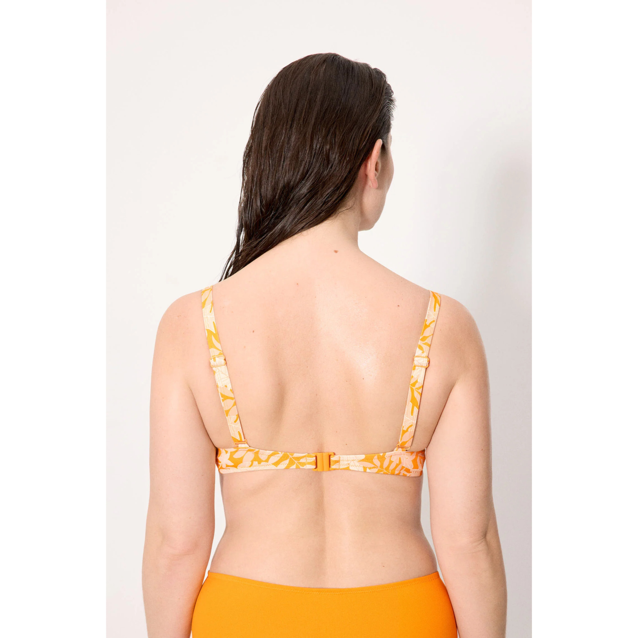 Top de bikini Giallo