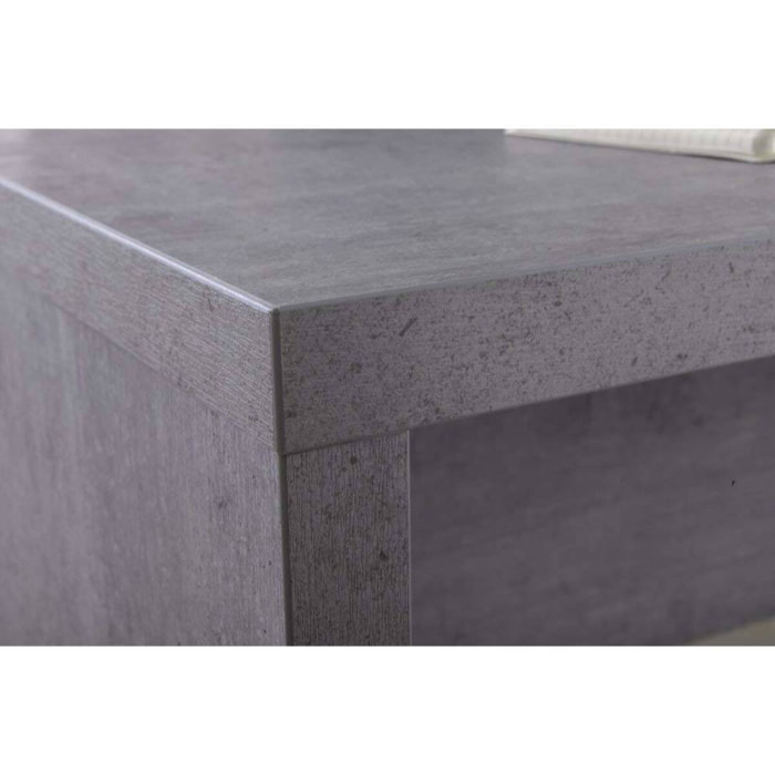 Scrivania da ufficio in cemento, 140 x 69 x 74.3, Cemento