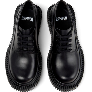 Scarpe stringate - CAMPER Pix Berlin - Nero - Pelle liscia