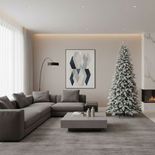 Artik - Albero di Natale Innevato in PE e PVC Ø124x180H cm, 1366 Punte