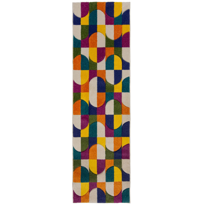 Tapis de couloir CHACHA Multicolore