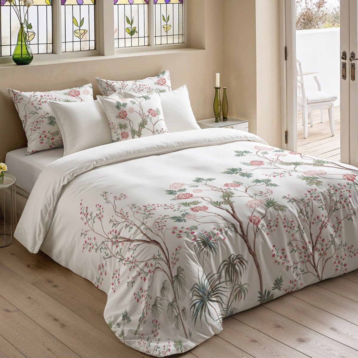 Housse de couette ohara blanc