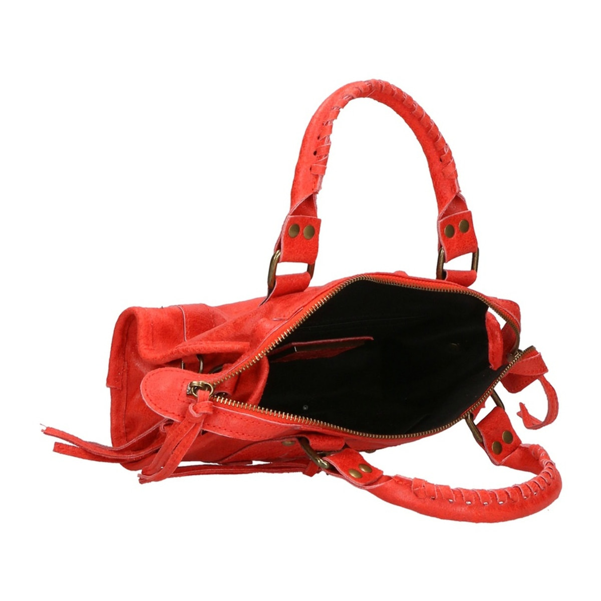 Borsa a spalla da donna - Modello Erisia - Vera pelle - 25.0 x 15.0 x 10.0 cm
