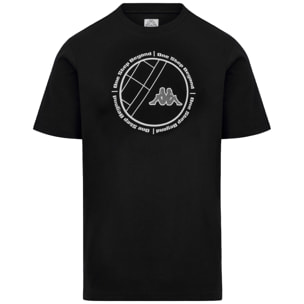 Kappa - T-Shirts & Top Uomo Nero - Logo Illio