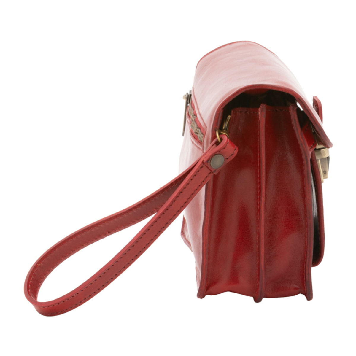 Borsa a mano  da uomo In Vera pelle Made in Italy 24x17x8 cm