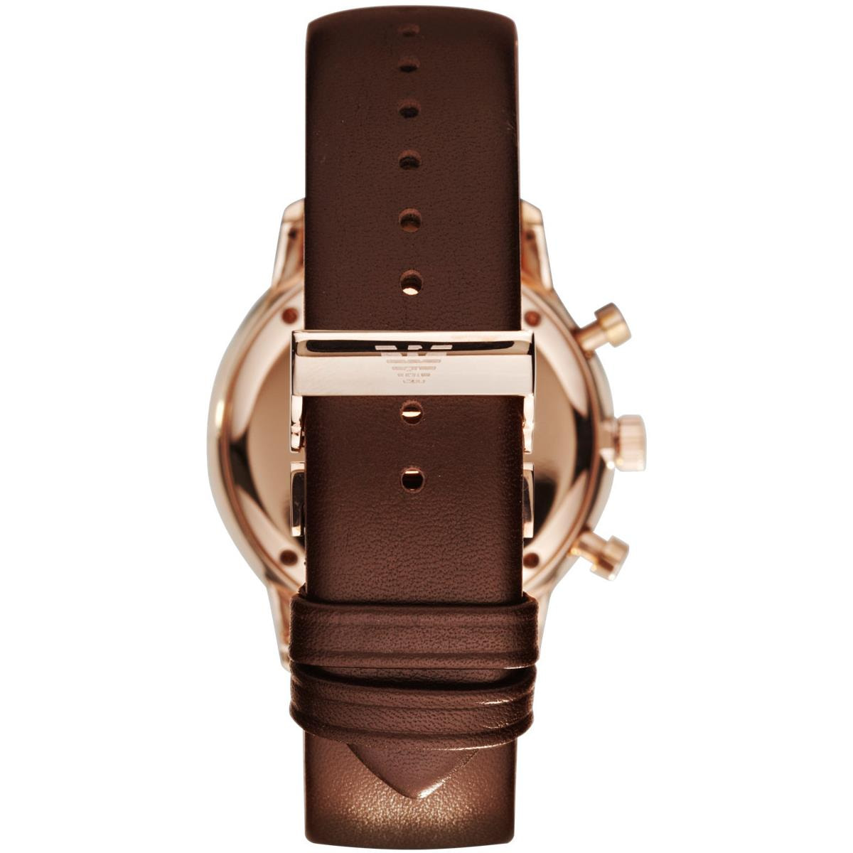 Reloj Armani AR0387 Hombre Analogico Cuarzo con Correa de Cuero