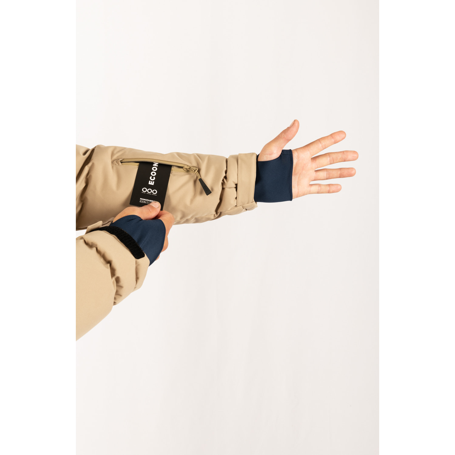 Chaqueta ECOThermo Insulated Jacket Men dela marca ECOON - Beige