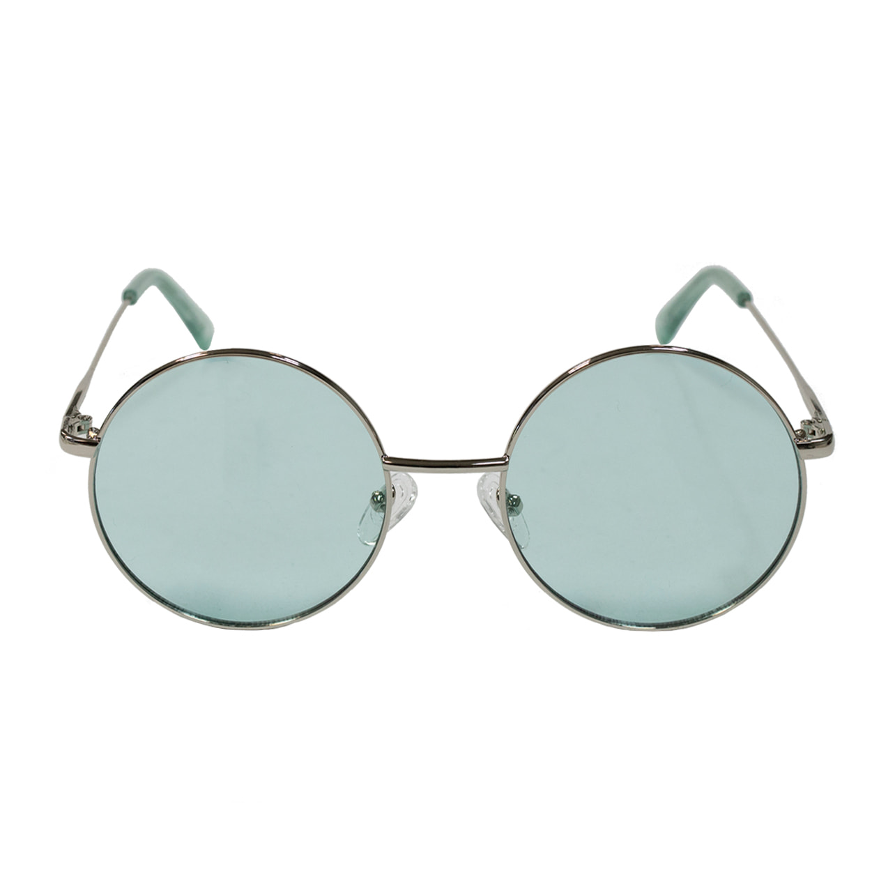 Gafas de sol OCEAN CIRCLE - Plateado brillante / Transparenteees color menta
