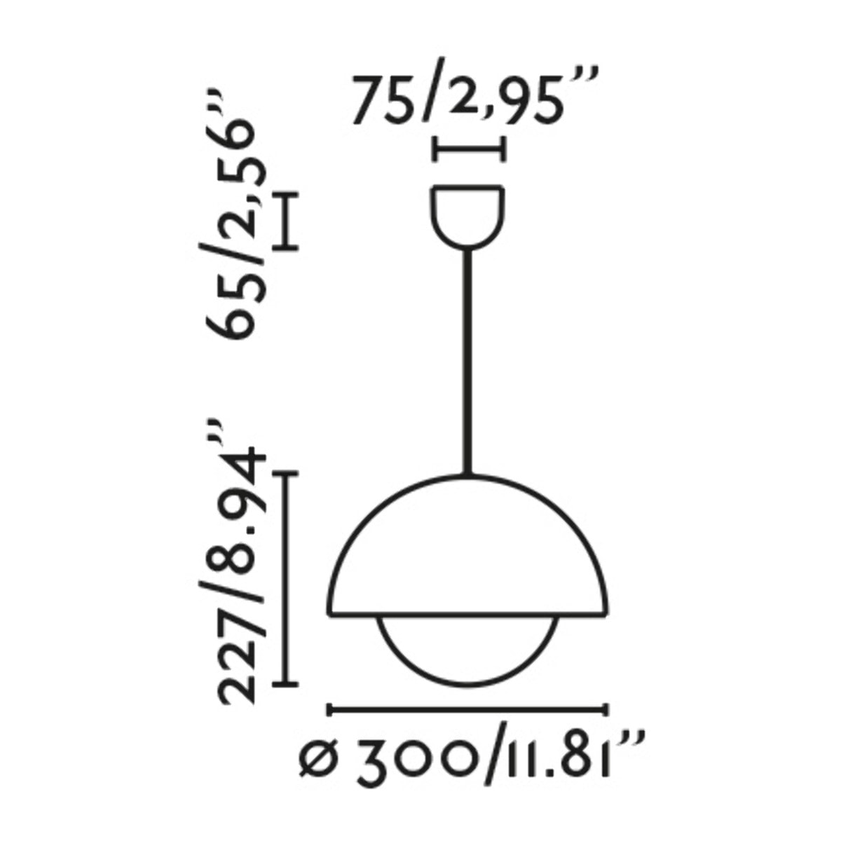 MARISOL Colgante negra