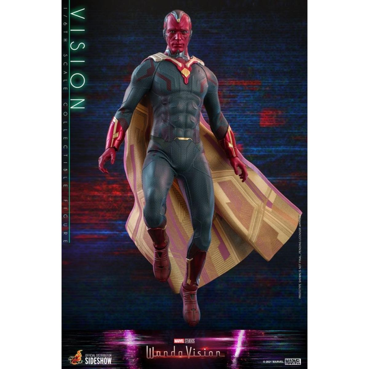 Wandavision Action Figura 1/6 Vision 31 Cm Hot Toys