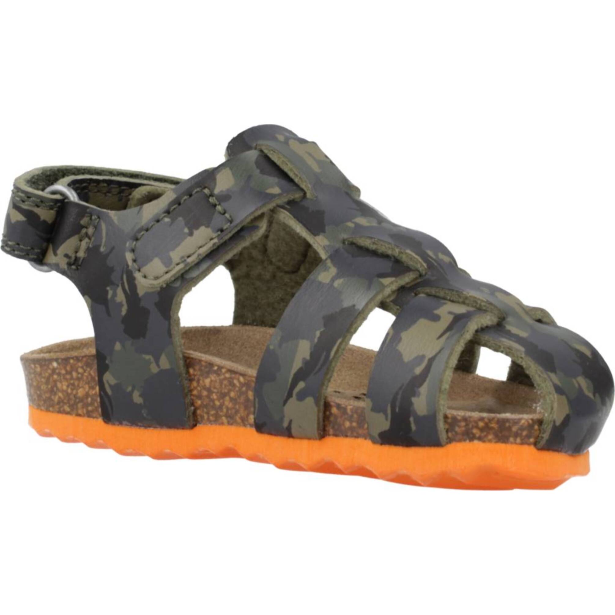 Sandalias Niño de la marca GEOX  modelo B SANDAL CHALKI BOY VERDE