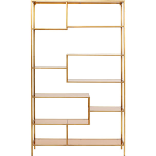 Étagère Loft dorée Kare Design