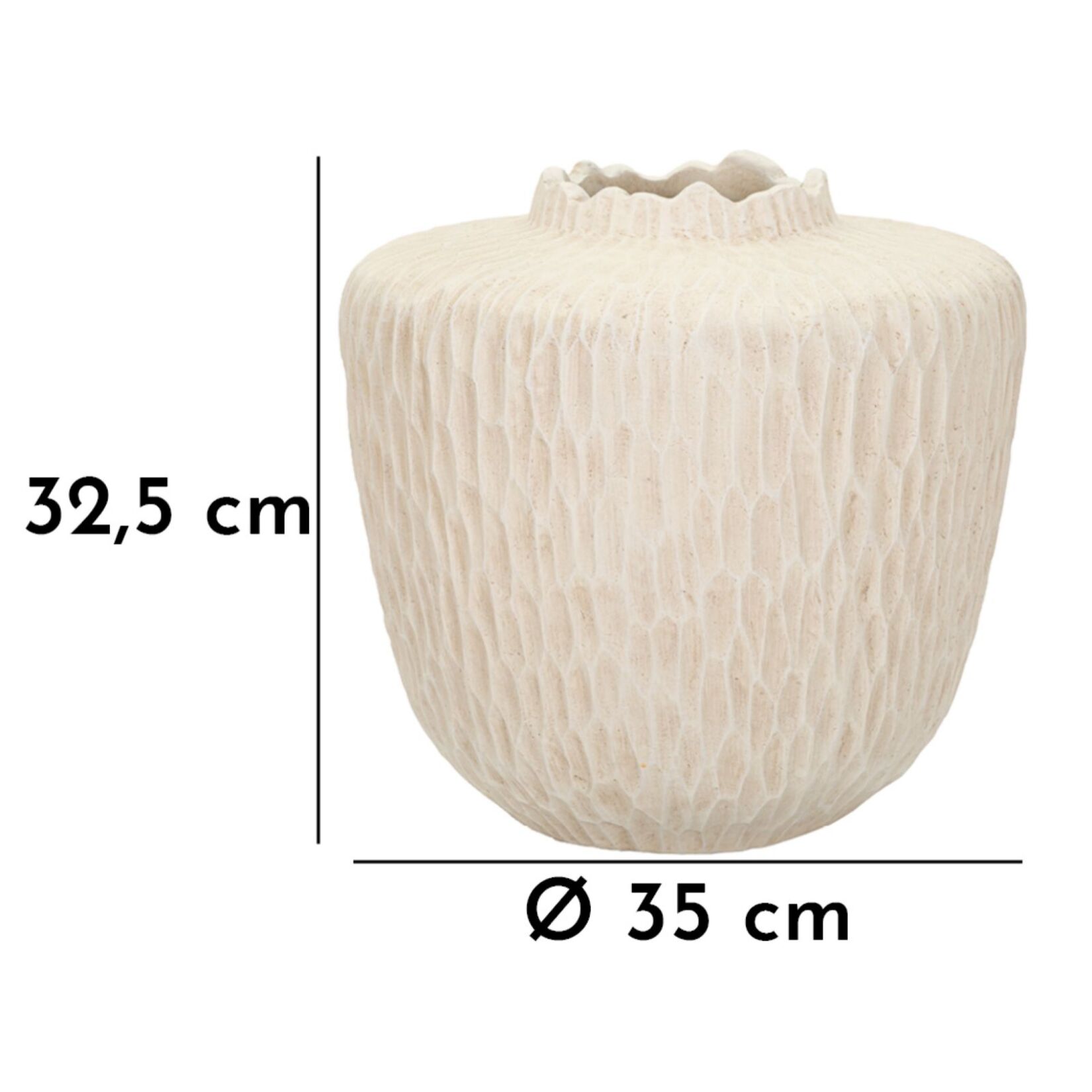 VASO SHADE CM Ø 35X32,5