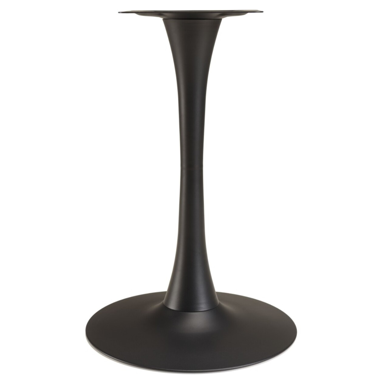 ICARE - Ensemble n°3: table bistrot 70x70cm en céramique marbré noir