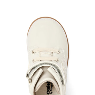 Botas de Niña Acolchadas con Estrellas en Beige
