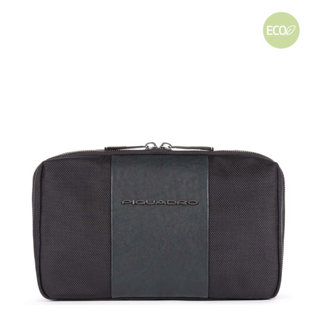 Piquadro Astuccio portacavi in tessuto riciclato
