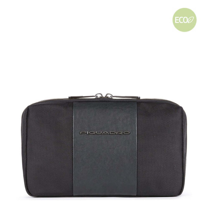 Piquadro Astuccio portacavi in tessuto riciclato