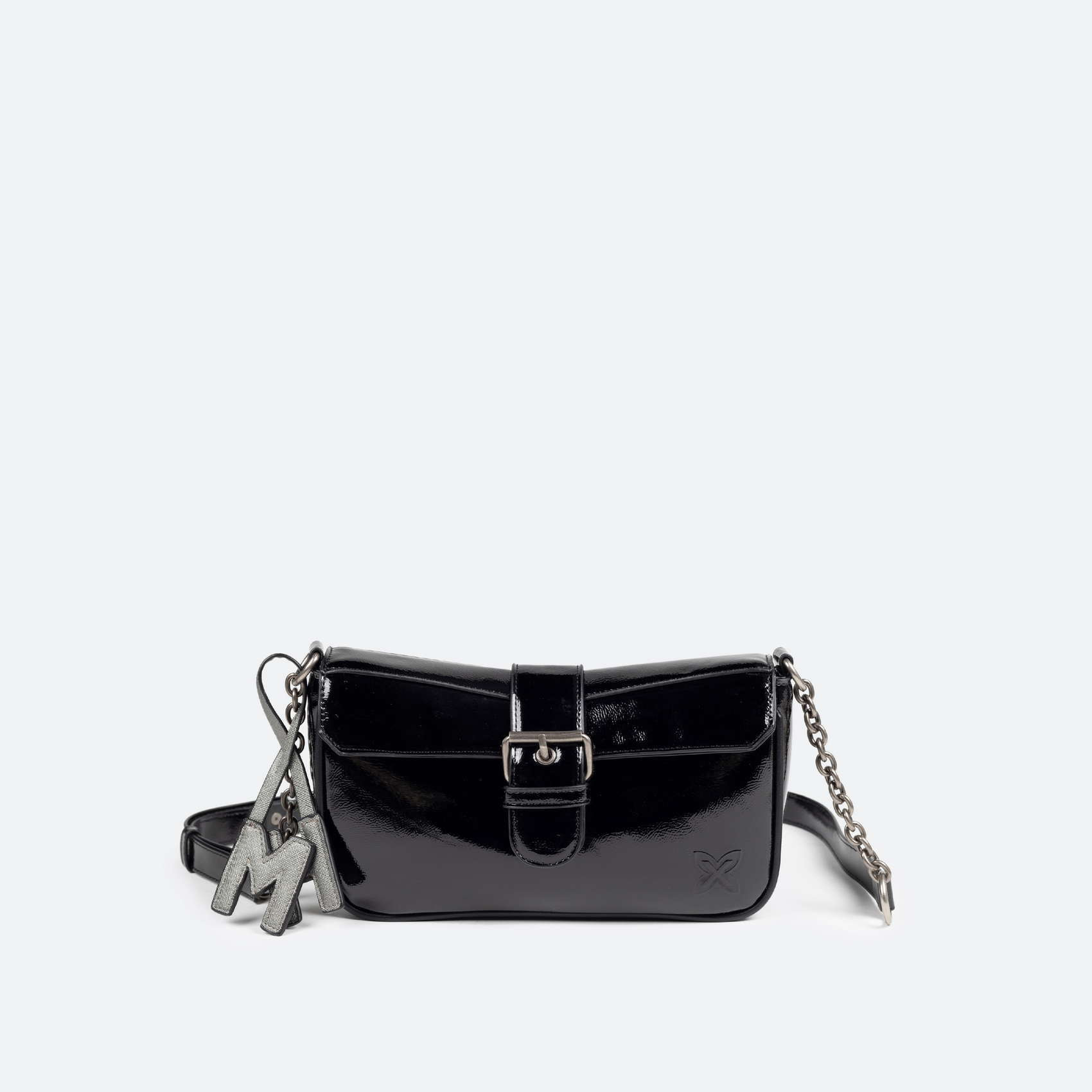 BOLSO MH CROSSBODY BAGUETTE C/BLACK