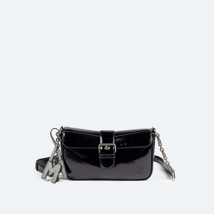 BOLSO MH CROSSBODY BAGUETTE C/BLACK