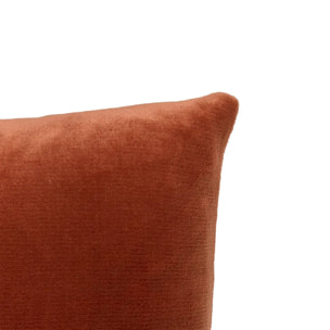 Coussin Ollis terracotta 38x38cm