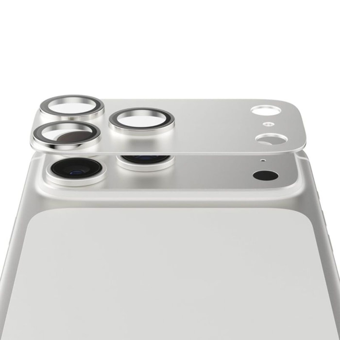 Protège objectif PANZERGLASS iPhone 17 Pro Max protège obj silver