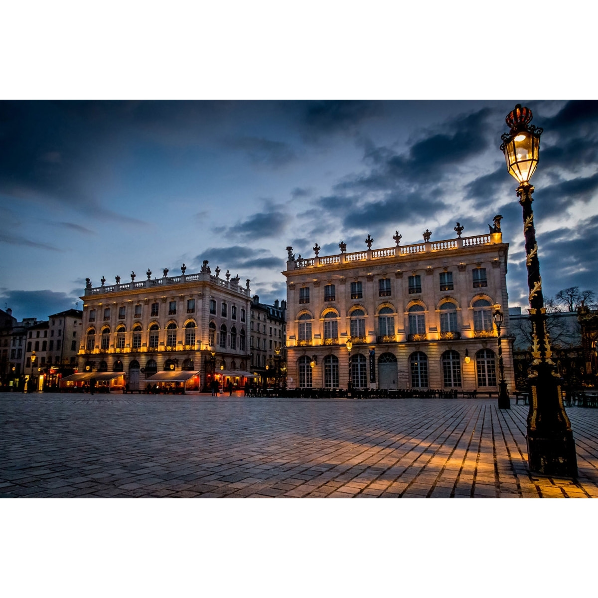 Tableau en passant par la lorraine Tableau alu Dibond