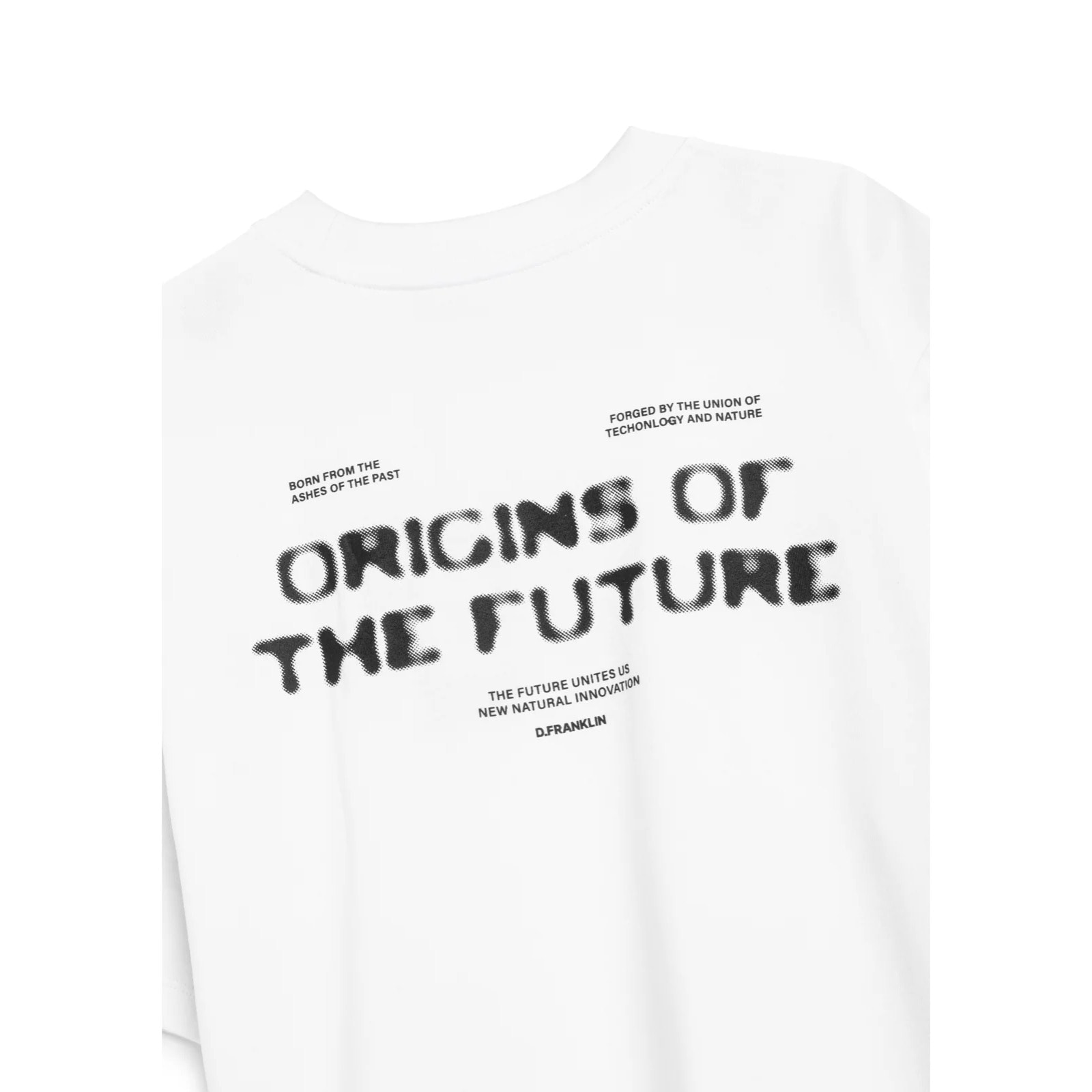 Camiseta Origins D.Franklin Blanco/ Negro