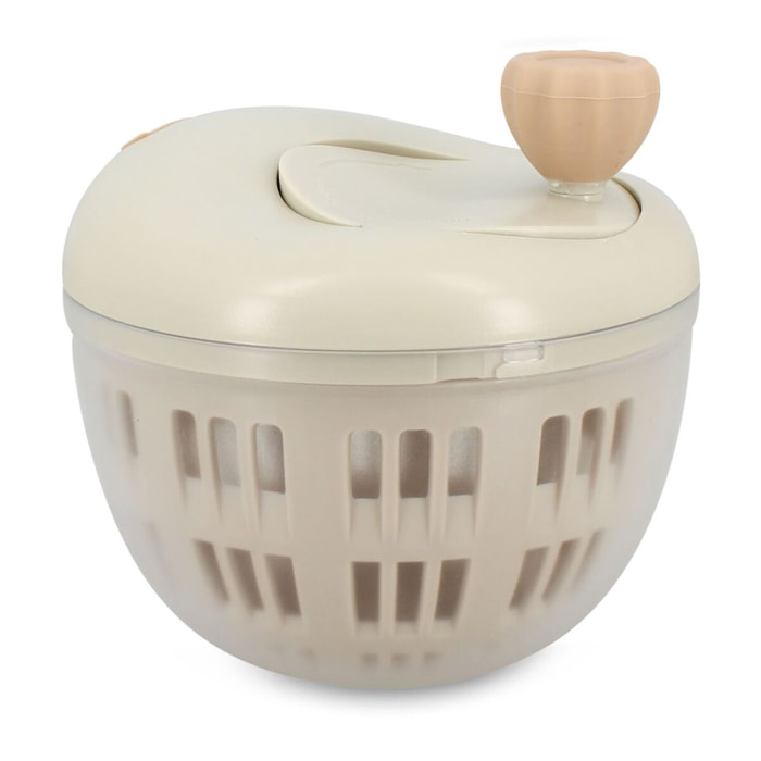 Mini essoreuse d14cm en polypropylène crème