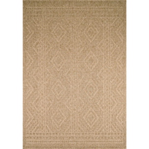 Tapis carré motif géométrique KADU