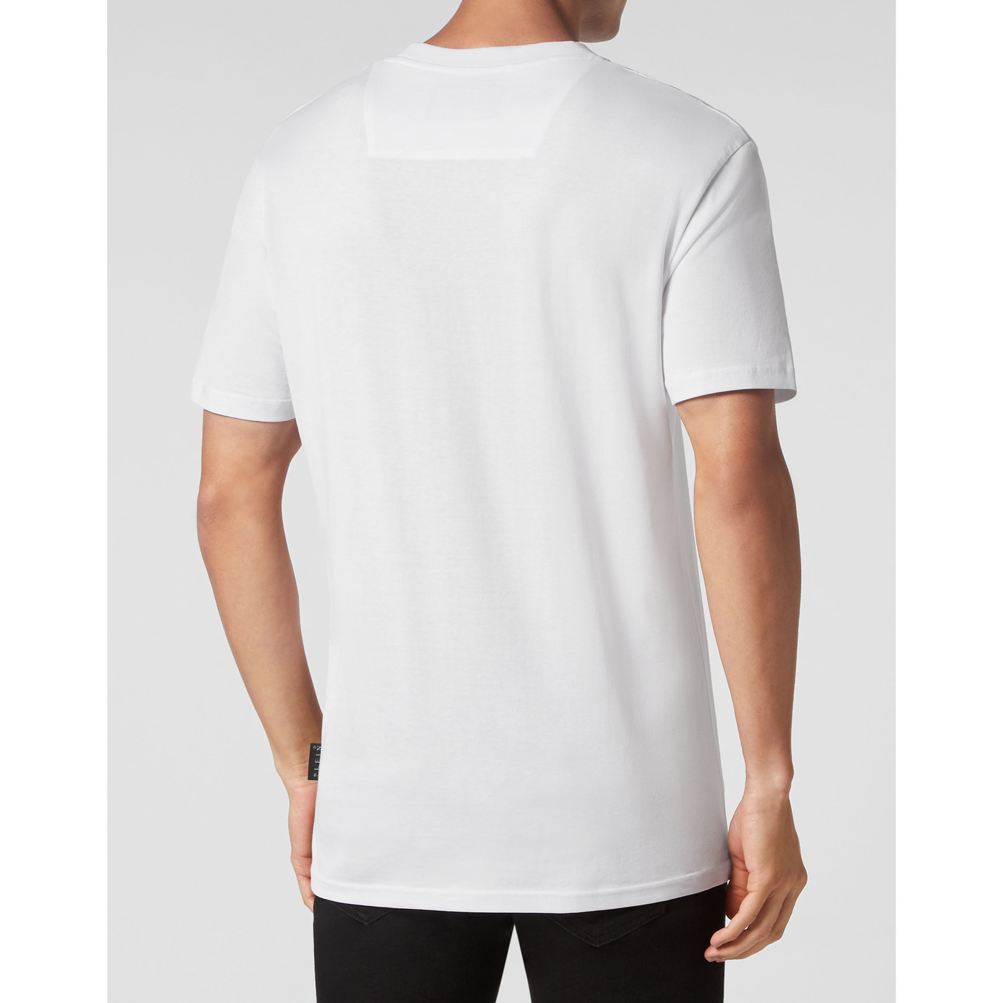 PHILIPP PLEIN Camiseta de cuello redondo y manga corta ICONIC PLEIN