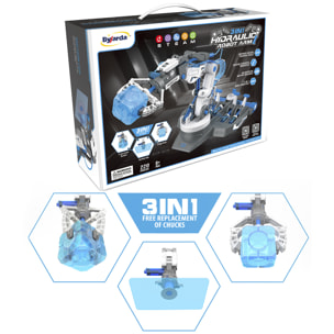 Manipolatore idraulico 3 in 1 da costruire. 220 pezzi.