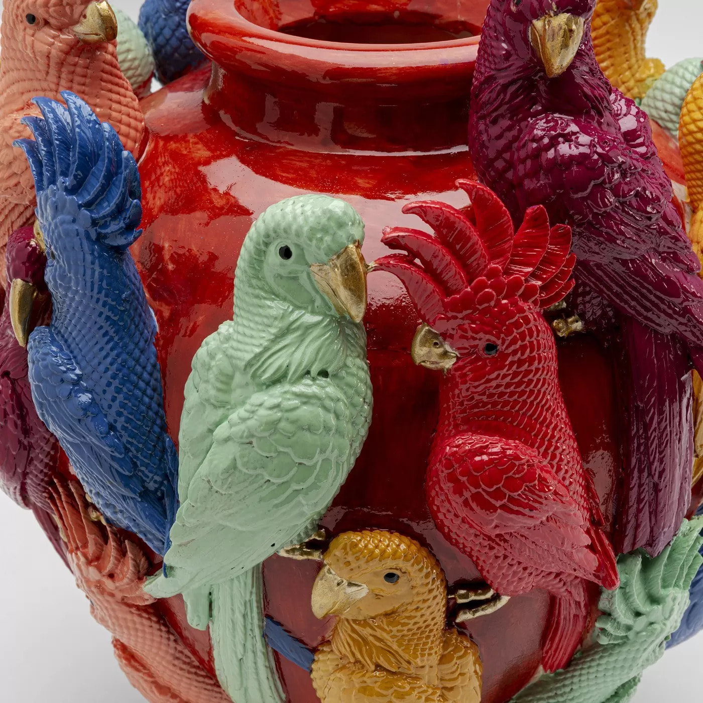 Vase perroquets Kare Design